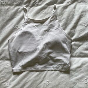 Athleta White Sports Bra Small